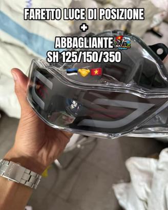 Faretto luce posizione-gruppo ottico-Sh125/150/350