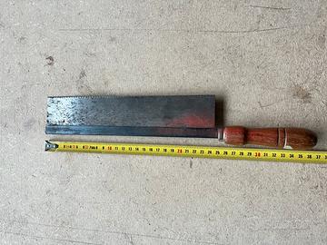 Sega a dorso vintage per legno