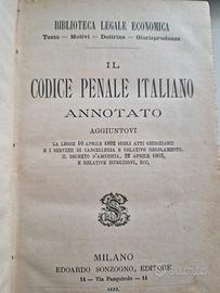 Codice penale Italiano 1893