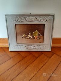Quadro con pittura ad olio