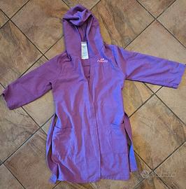 Accappatoio Decathlon 6 anni bambina viola