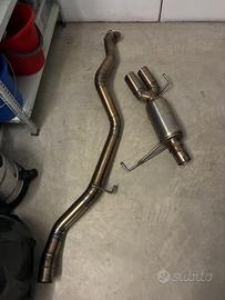 Scarico marmitta inox Alfa Romeo 147 GTA