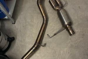 Scarico marmitta inox Alfa Romeo 147 GTA