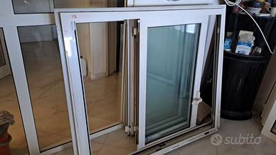 finestre alluminio nuove semi nuove