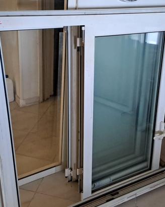 finestre alluminio nuove semi nuove