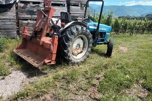 trattore e vericello forestale