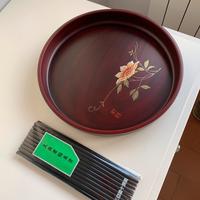 Vassoio in legno di ciliegio