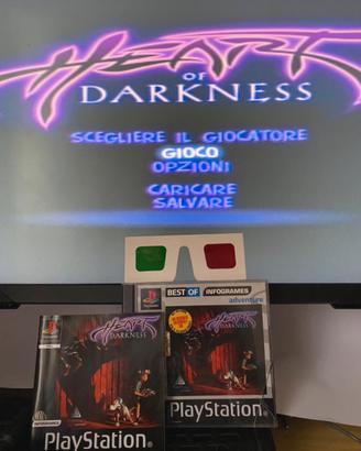 Heart of Darkness PS1 PAL TESTATO Completo ITA