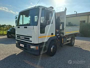 Iveco Eurocargo 120E18 con GRU PM e Ribaltabile