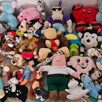 Lotto 46 Peluche Vintage Disney Ferrero Nintendo