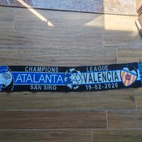 Sciarpa Atalanta-Valencia Champions League 