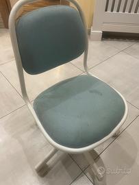 Sedia girevole per bambini