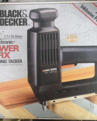 Graffatrice/chiodatrice elettrica Black & Decker