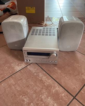 Impianto Hi-Fi Onkyo CR-315 + casse Trevi