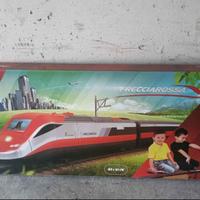Pista treno freccia rossa scatola mai aperta