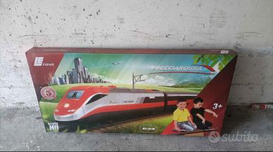 Pista treno freccia rossa scatola mai aperta