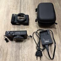 Canon powershot G7X mark iii NUOVO + custodia