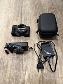 Canon powershot G7X mark iii NUOVO + custodia