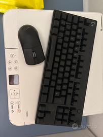 Tastiera logitech+mouse asus