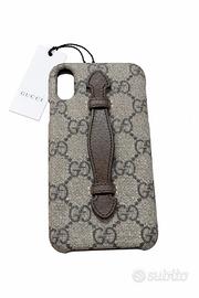 Custodia Gucci GG Supreme per iPhone XS Nuova