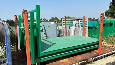 CONTAINER SCARRABILE NUOVO A PIANALE SENZA SPON