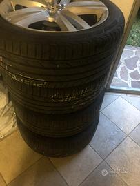 4 CERCHI CON GOMME 225 45 R17 GOLF 7 AUDI A3