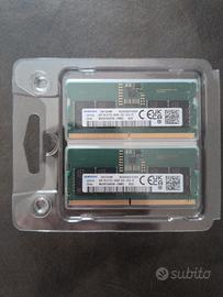 RAM 16 GB (2x8GB) SODIMM DDR5 5600MHz