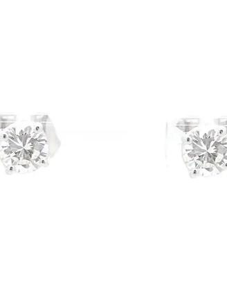 Orecchini punto luce ct 0,57