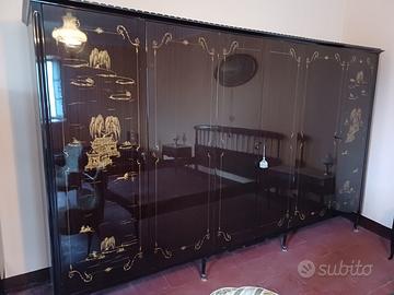 Camera da letto nera