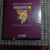 Libri di scuola Storia Erodoto 1-2 con libretti