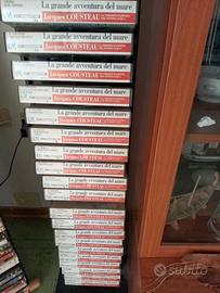 Collezione videocassette VHS Jacques Cousteau