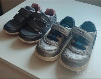 Mini-lotto 2 paia sneakers Geox bambina taglia 24