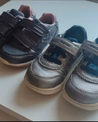Mini-lotto 2 paia sneakers Geox bambina taglia 24