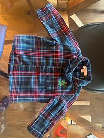Camicia neonati a quadri Du Pareil  6 mesi