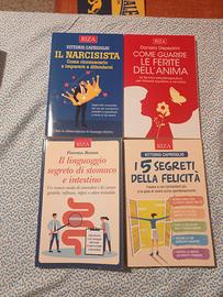 Lotto 4 Libri RIZA - Psicologia, Benessere e Felic