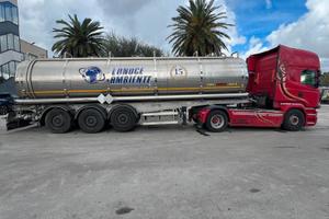 SCANIA R580 EURO 6 ADR + SEMIRIMORCHIO CISTERNA CO