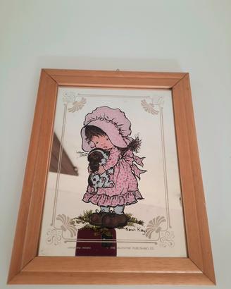 Quadretto vintage Sarah Kay