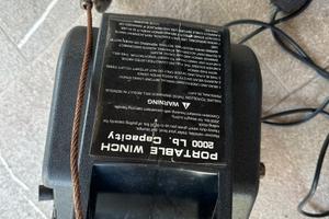 Verricello elettrico 220v da fissaggio