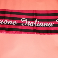 Sciarpa in raso rossonera Milan Calcio AIMC