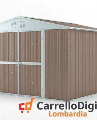 Box struttura lamiera Acciaio 327x307 tortora