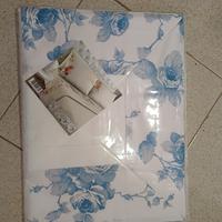 completo lenzuola matrimoniale di percalle 