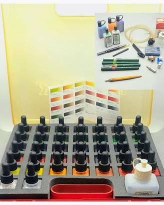 Lotto Vintage grafica e Aerografia  -  - Schmincke