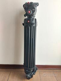 Kit Video Professionale Manfrotto 504HD+Treppiede