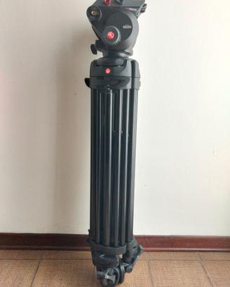 Kit Video Professionale Manfrotto 504HD+Treppiede