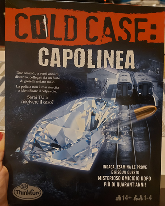 Gioco in scatola Cold case: capolinea