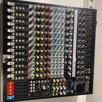 Mixer audio 16 canali, canale 9 difettoso