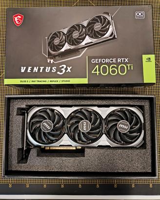 Scheda Video MSI RTX 4060 Ti VENTUS 3X 8G OC