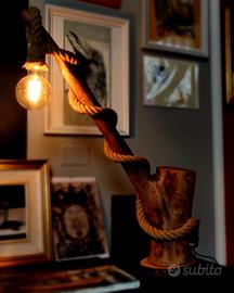 Lampada da arredamento artigianale
