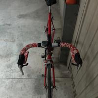 bicicletta da corsa vintage bianchi 