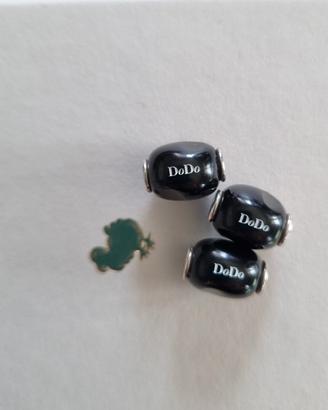 Pepita Dodo Pomellato in argento e resina nera 